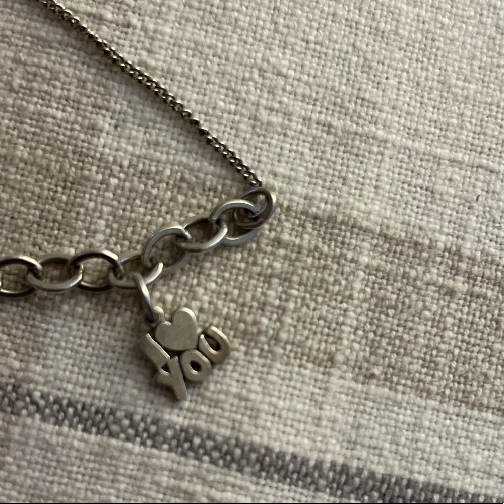 James Avery I love you charm